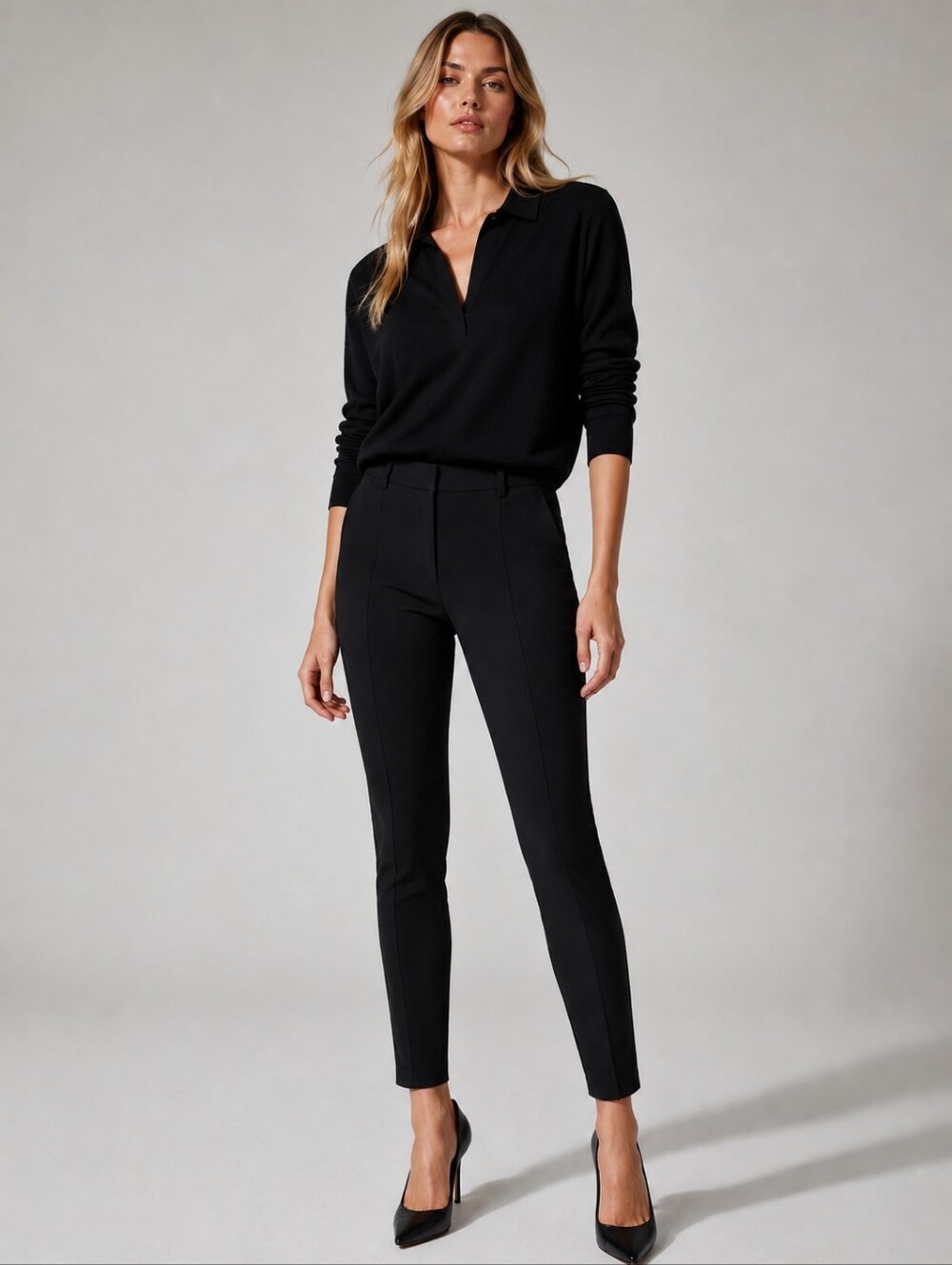 ❤️ THEORY ZIP HEM FRONT SEAM LEGGINGS / SKINNY PANTS, 0 (25) - Picture 1 of 8